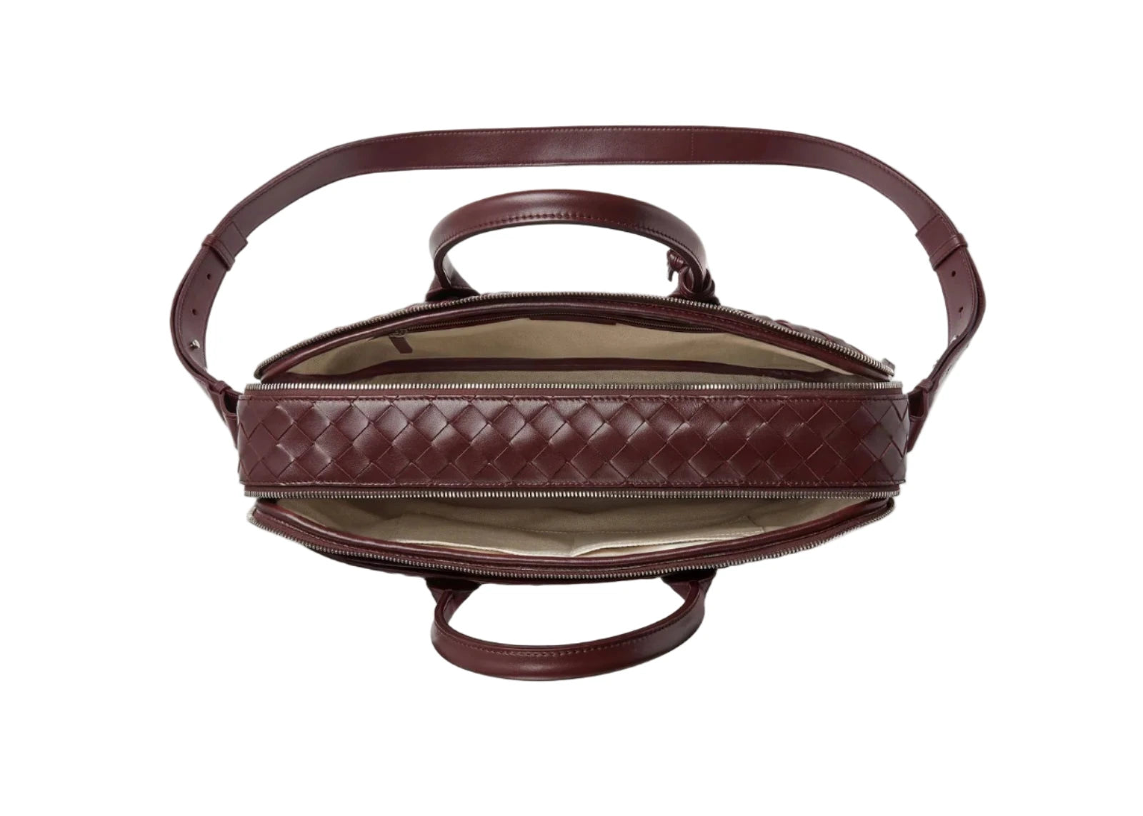 Briefcase-Double Zipper