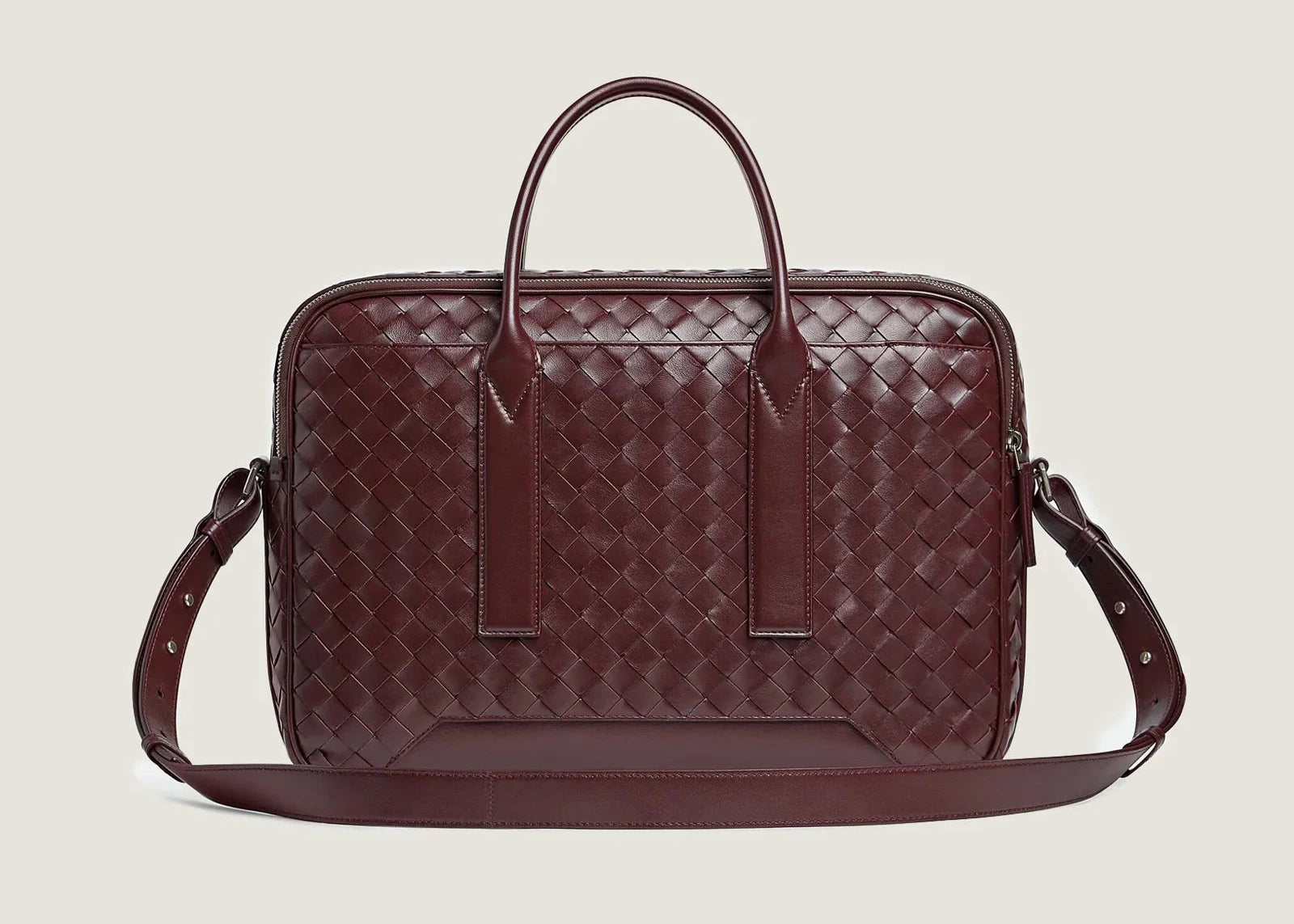Briefcase-Double Zipper