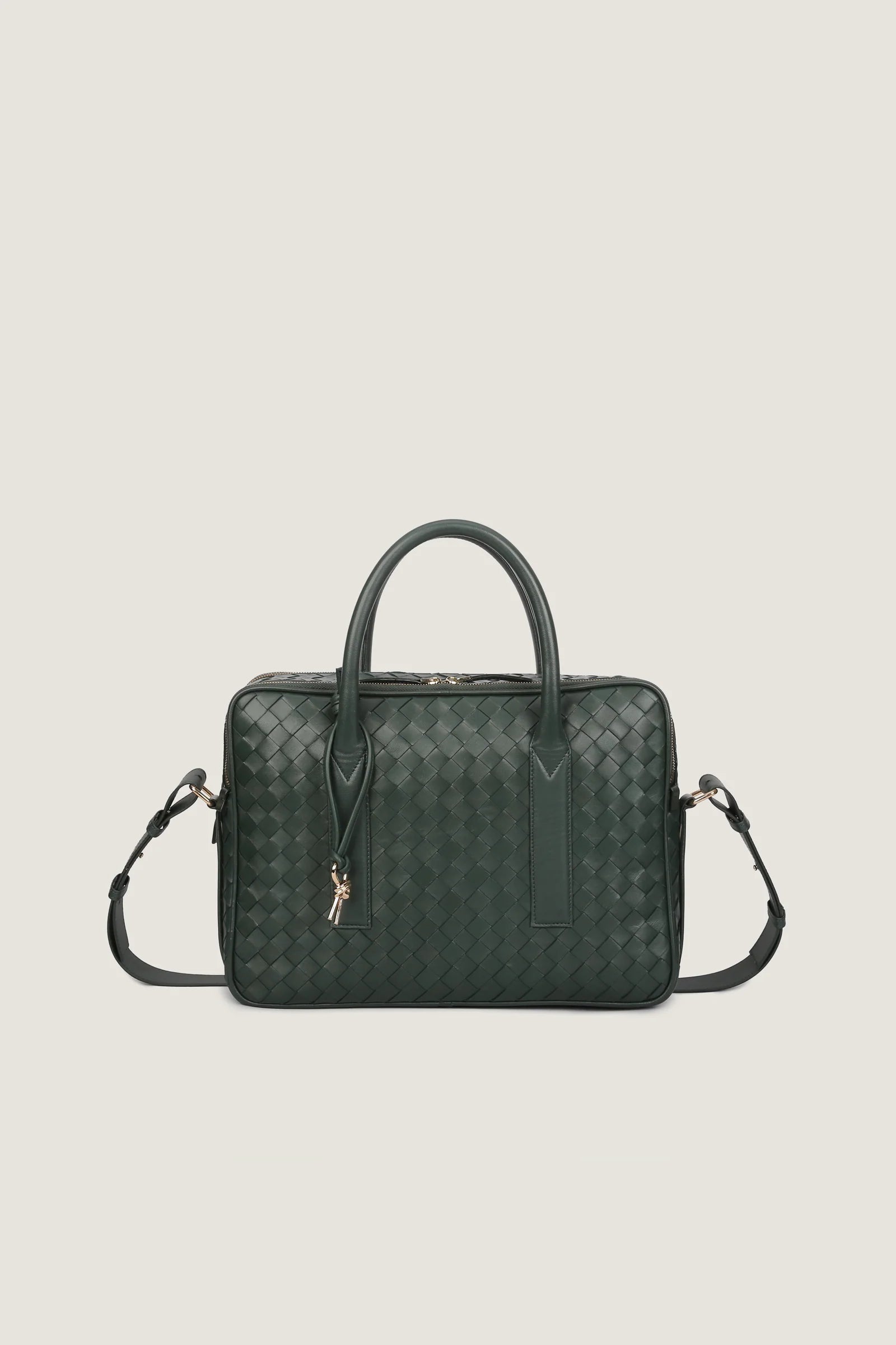 Briefcase-Double Zipper