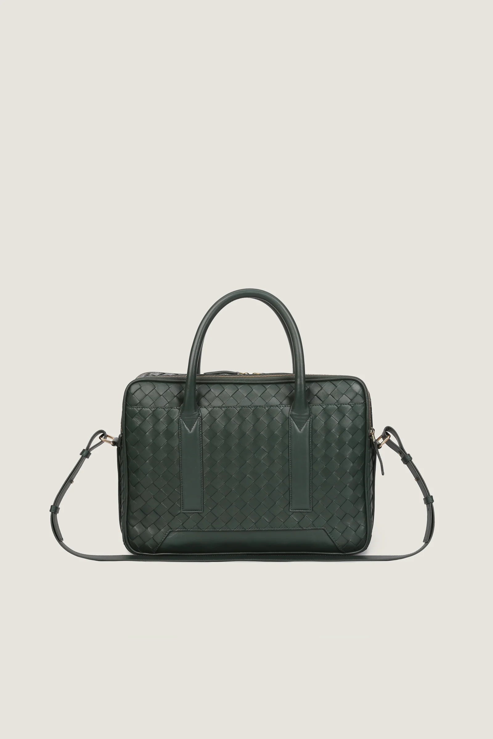 Briefcase-Double Zipper