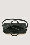 Intrecciato leather day bag