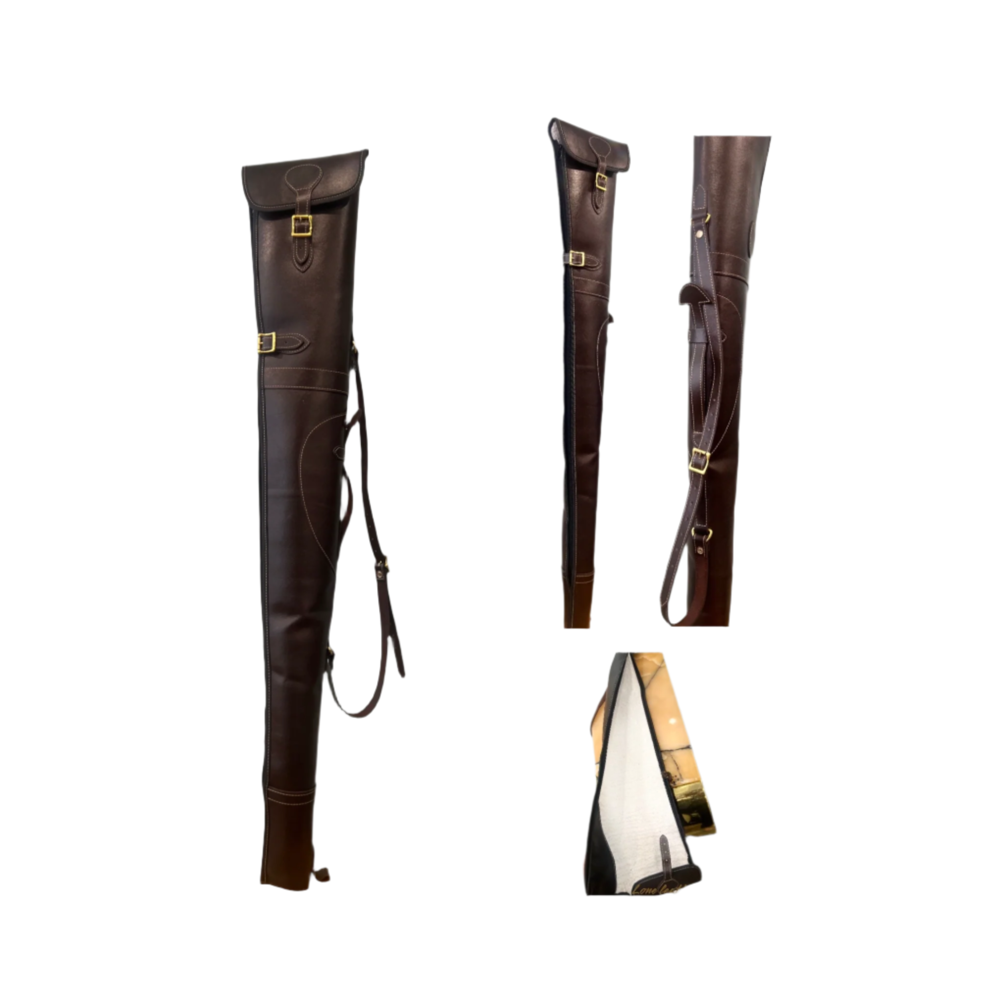 Leather Rifle Cover (zipper opener)