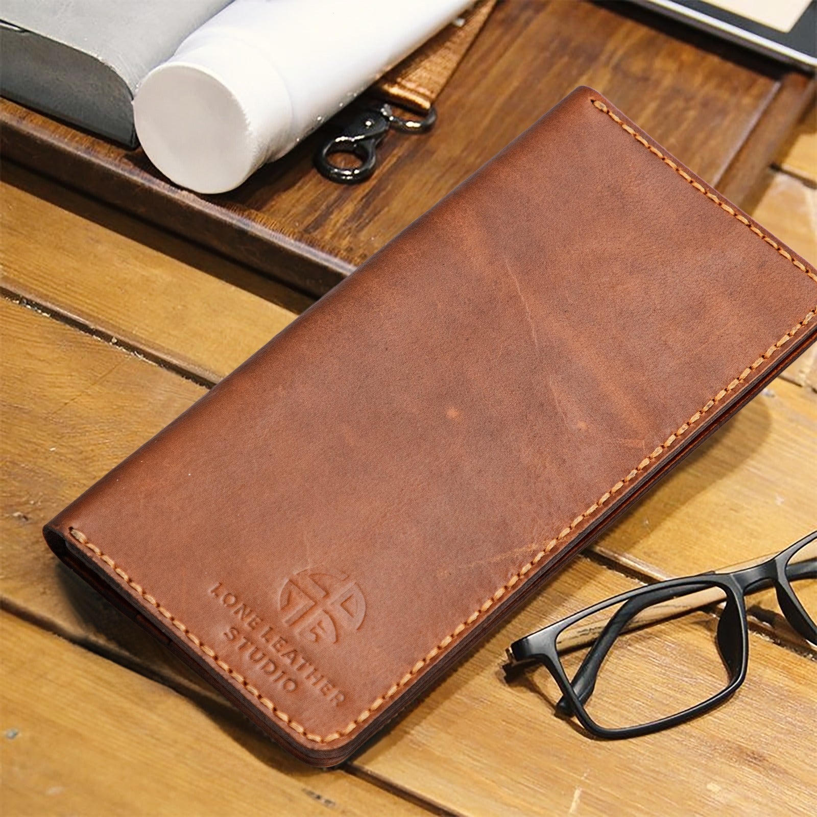 Crazy Horse Classic Leather Organizer