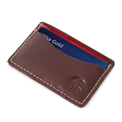 Sleek Leather Card Holder