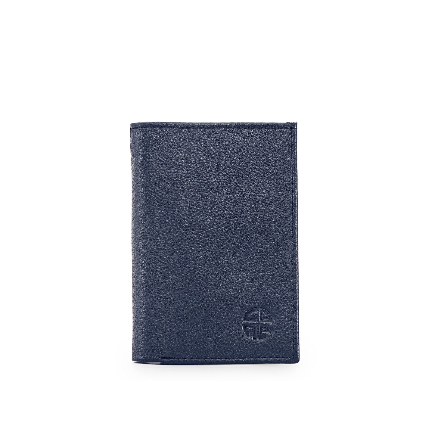 Bifold Book Style Leather Wallet