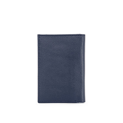 Bifold Book Style Leather Wallet