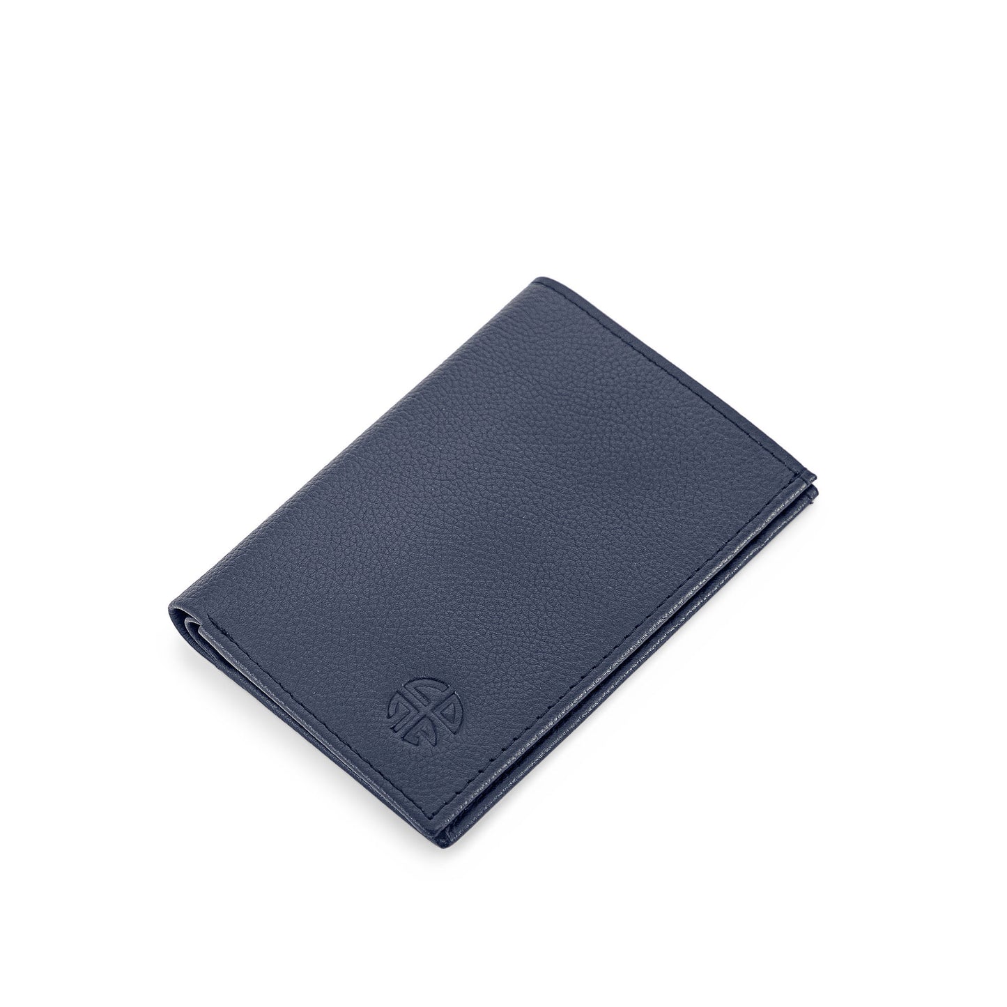 Bifold Book Style Leather Wallet