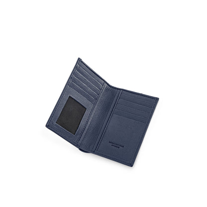 Bifold Book Style Leather Wallet