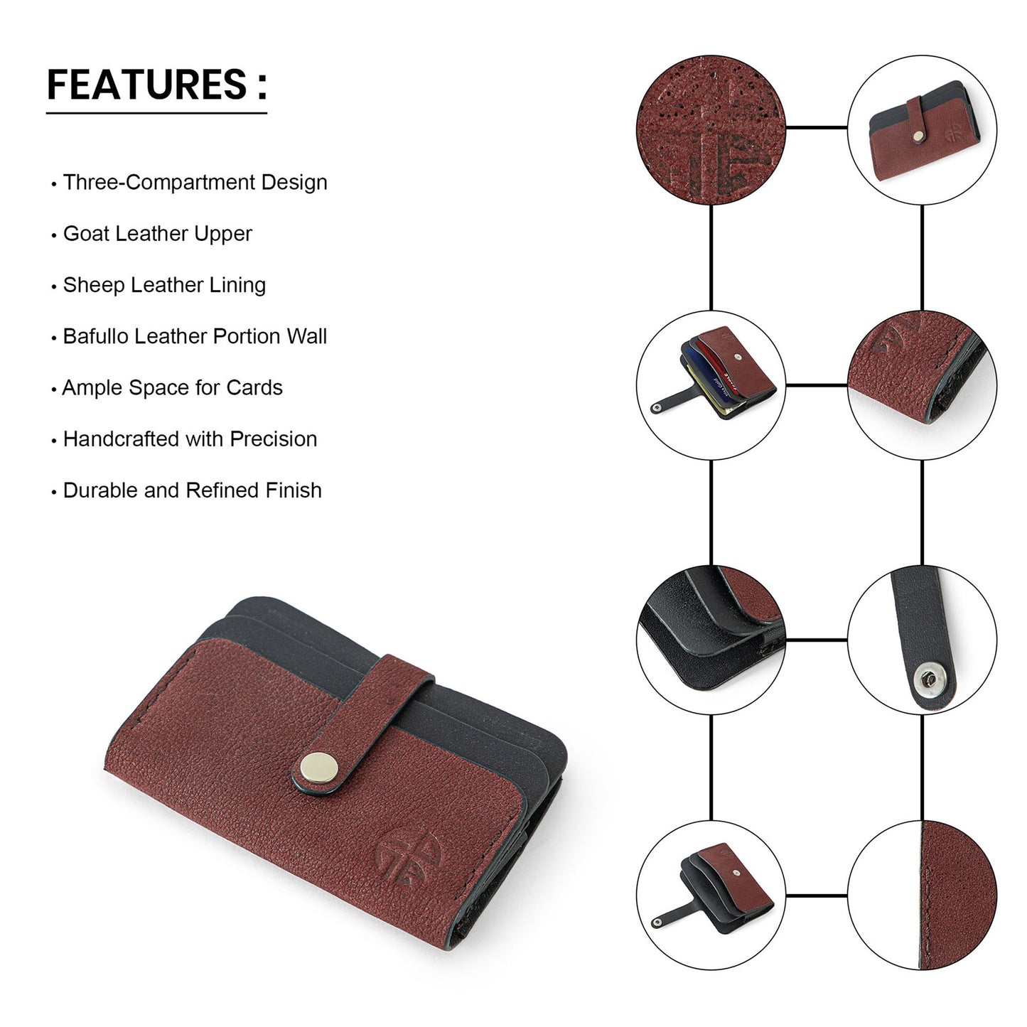 ExecutiveEdge Leather Card Enclave