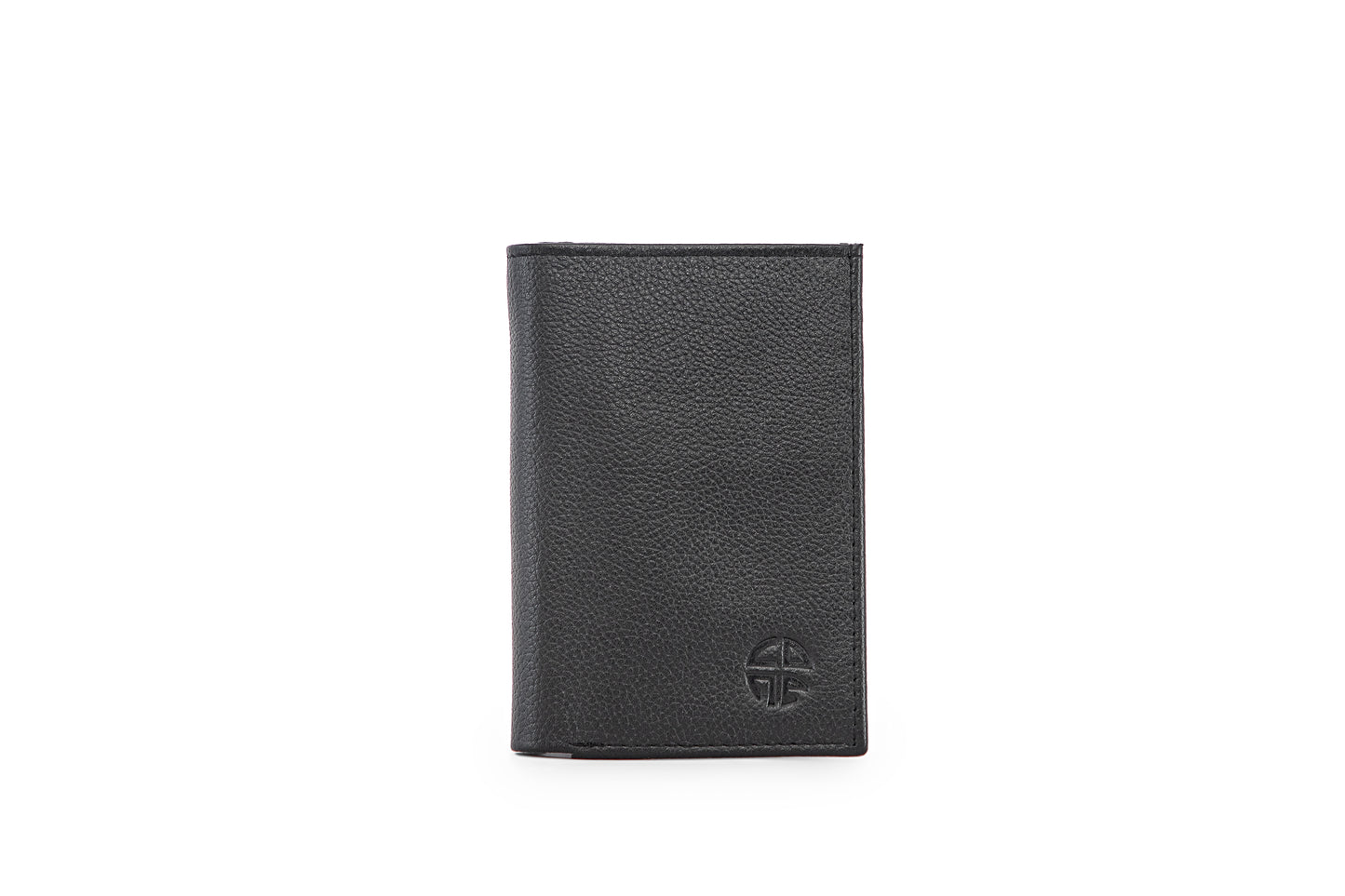 Bifold Book Style Leather Wallet