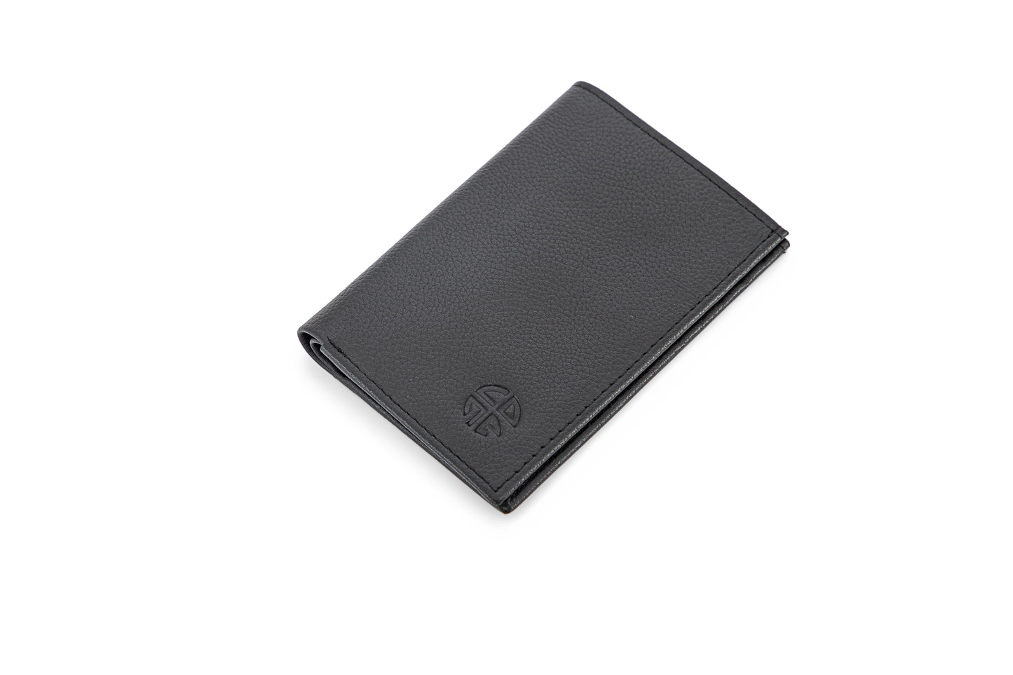 Bifold Book Style Leather Wallet