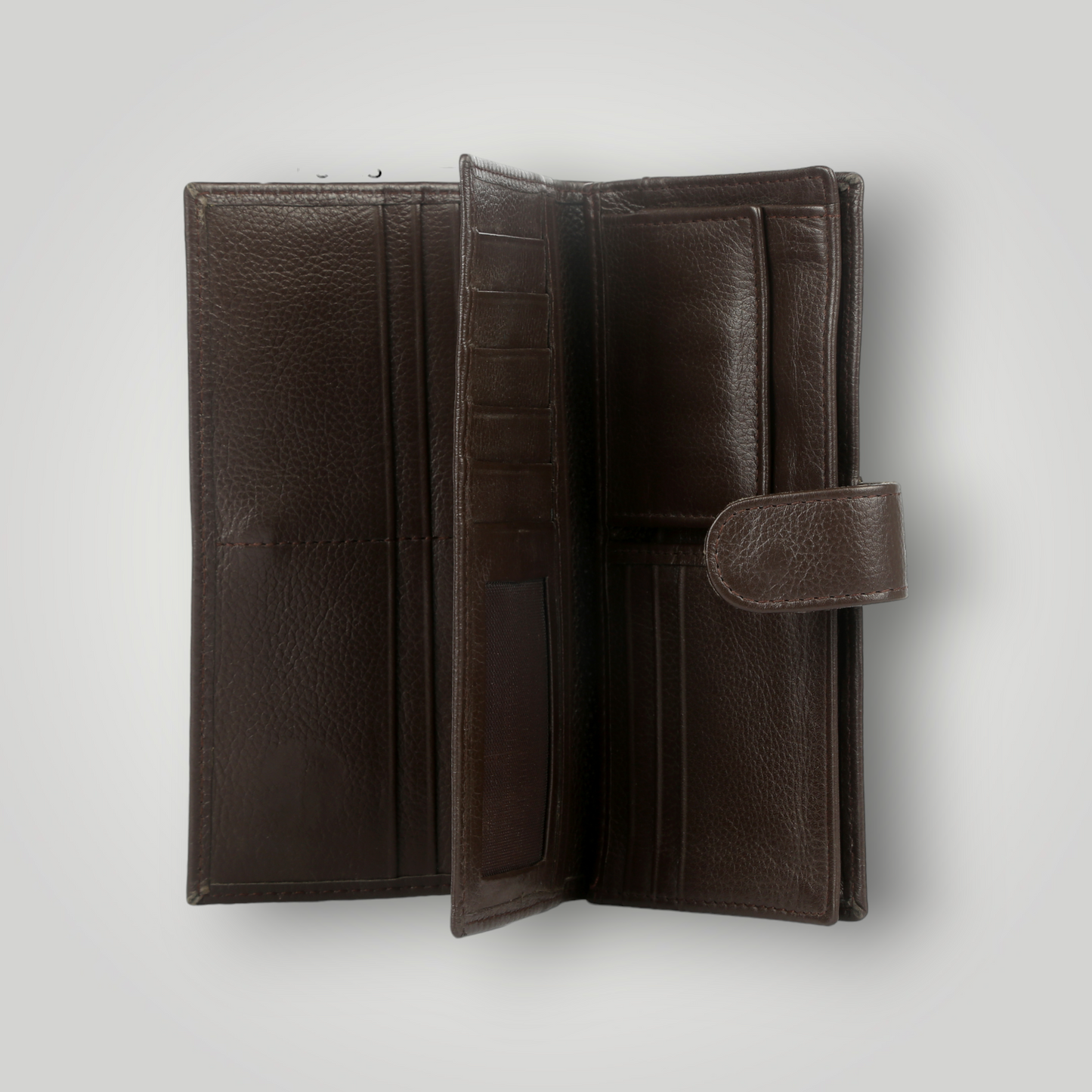 Brown Long Wallet