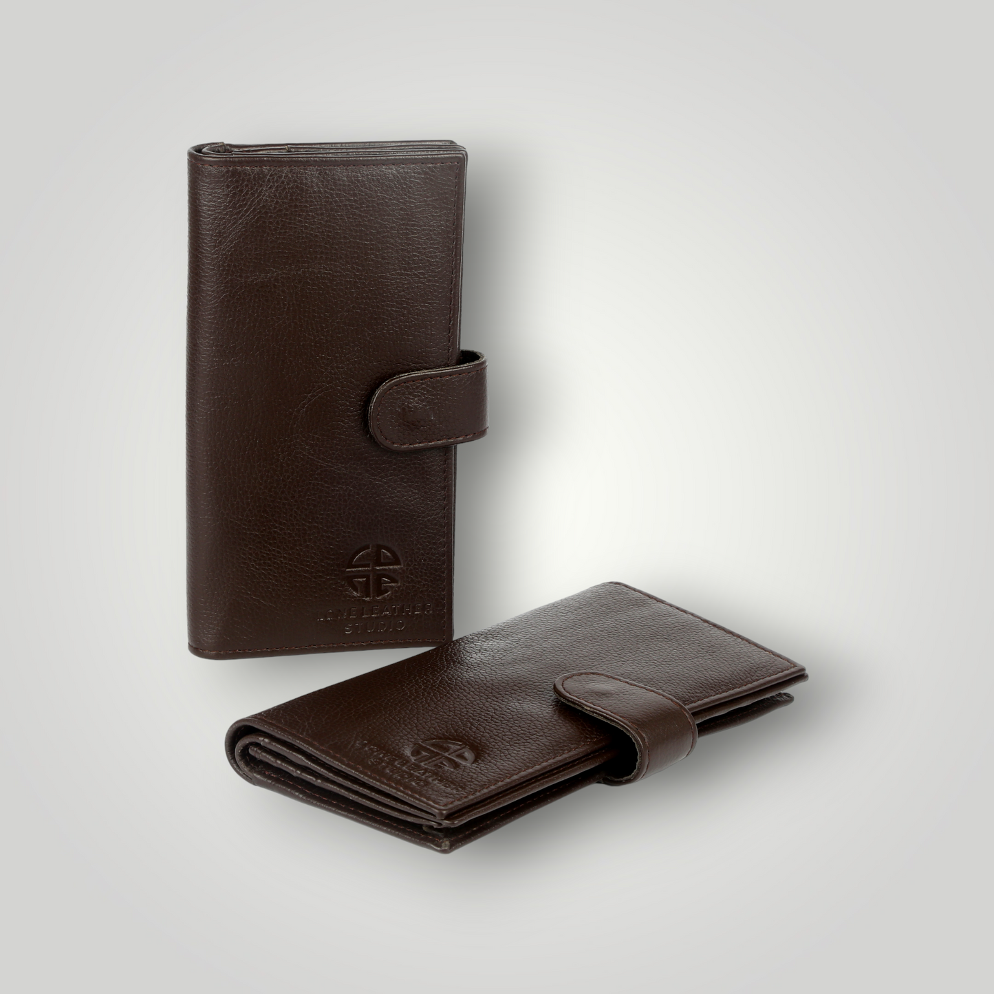 Brown Long Wallet