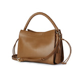 Shoulder Bag with Braided Handle