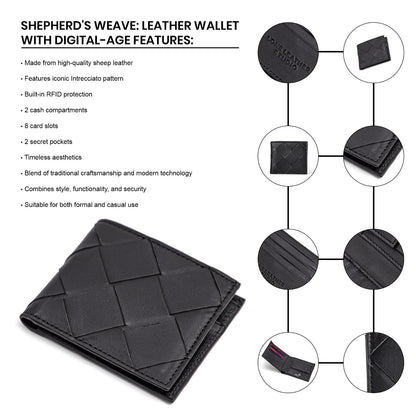 Bi-fold Intrecciato Wallet (RFID)