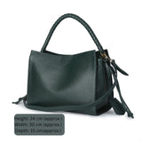 Shoulder Bag with Braided Handle