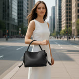 Shoulder Bag with Braided Handle