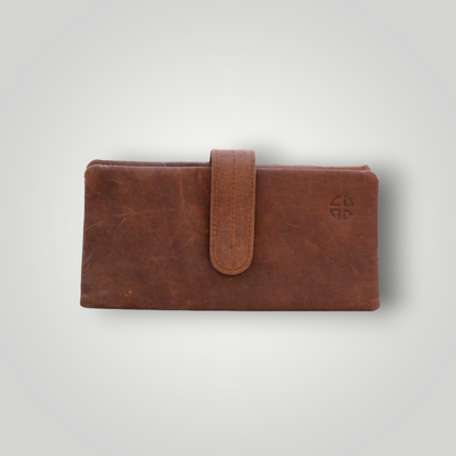 Crazy Horse leather Long Wallet